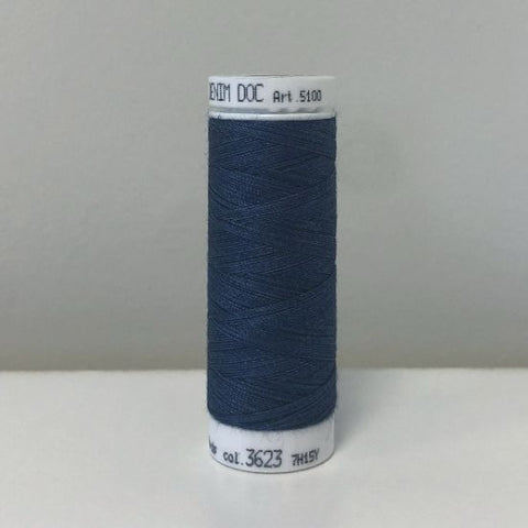 Mettler Denim Doc Sewing Thread Navy Blue