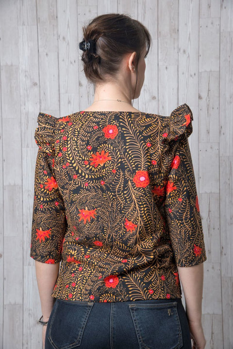 Iris Top  Emporia Womens Sewing Pattern - Size 6-24
