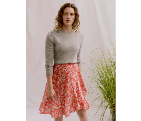 Zina Wrap Skirt Liberty Womens Sewing Pattern - (6-14)