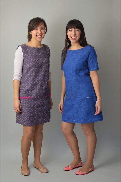 Carnaby Dress Nina Lee Womens Sewing Patterns - Sizes 6-20