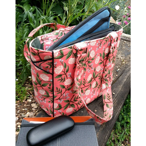 Tthe Piped Pocket Tote Bag Sewing Pattern