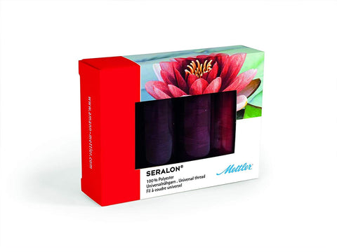Mettler - SERALON® Sewing Thread Kit 4 x 200m - Red