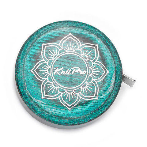 the-mindful-collection-tape-measure-retractable-teal