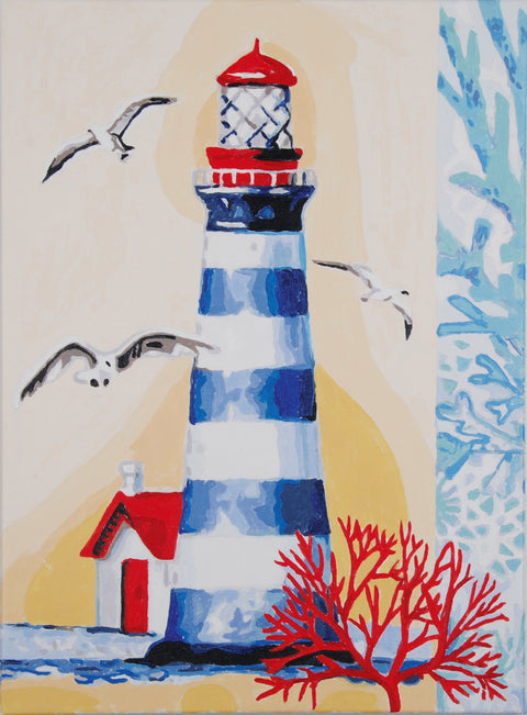 Paint-by-Numbers Kit - Lighthouse